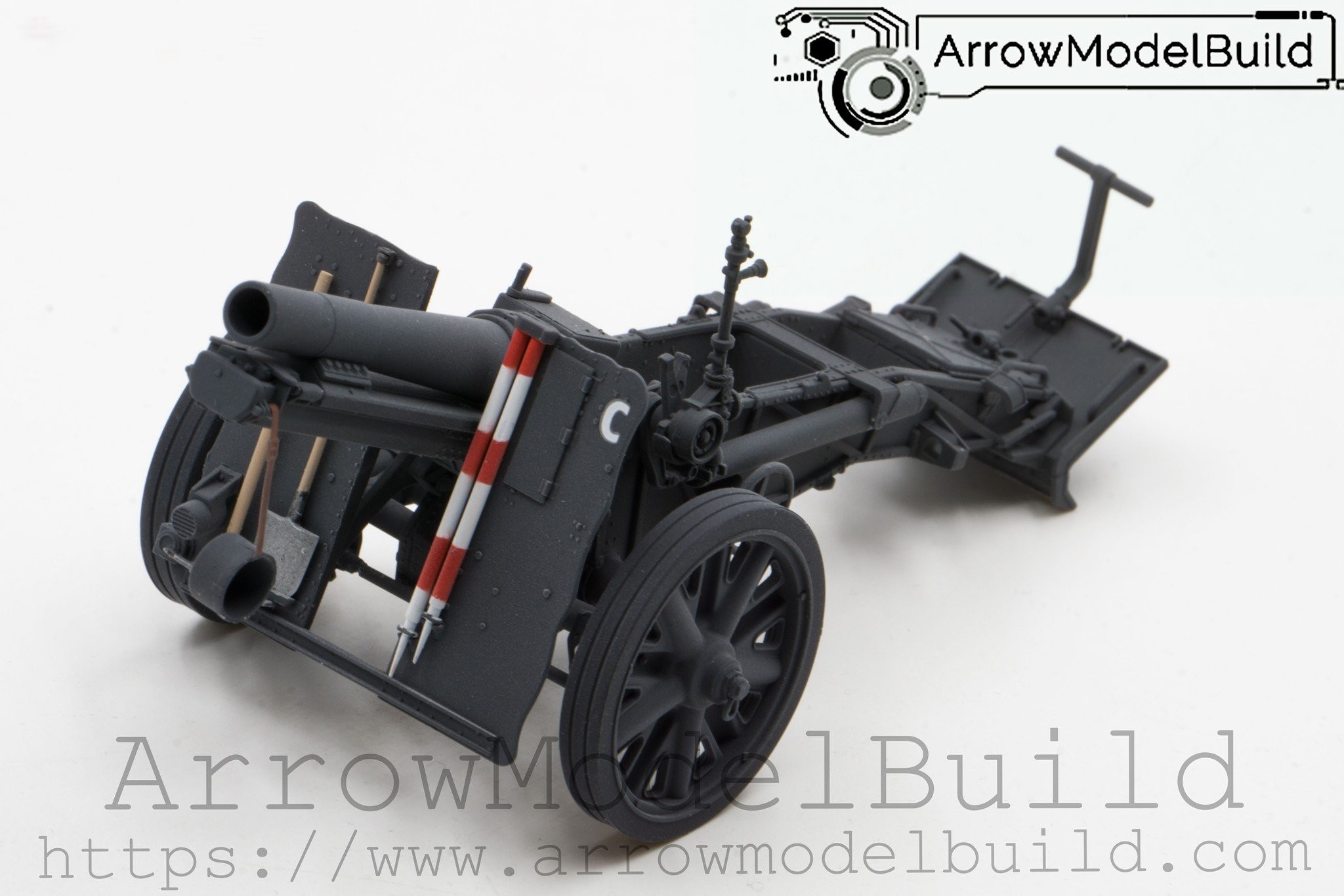 Picture of AeroModelBuild WWII SIG33 Infantry Gun Built & Painted 1/35 Model Kit