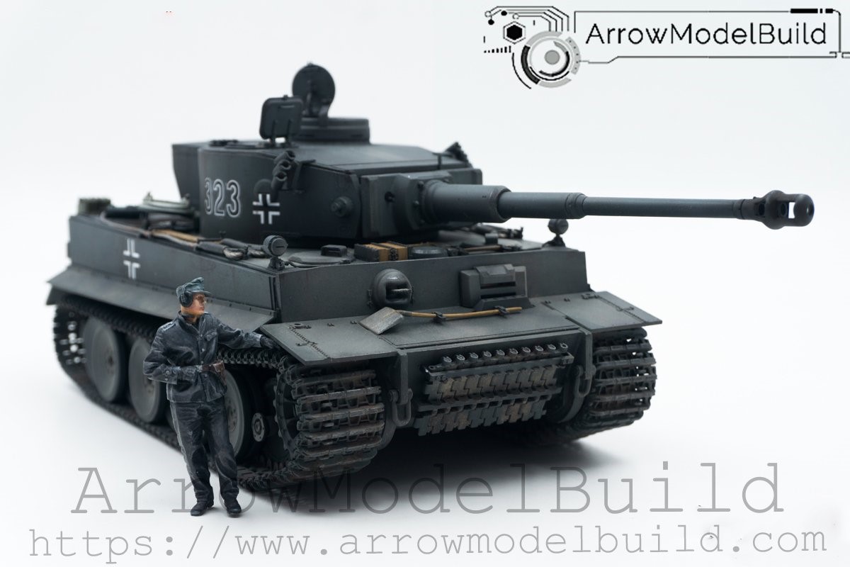 Picture of AeroModelBuild Full Internal Frame Tiger Early Built & Painted 1/35 Model Kit