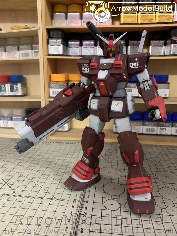Picture of AeroModelBuild FA-78-2 Heavy Gundam Built & Painted MG 1/100 Model Kit