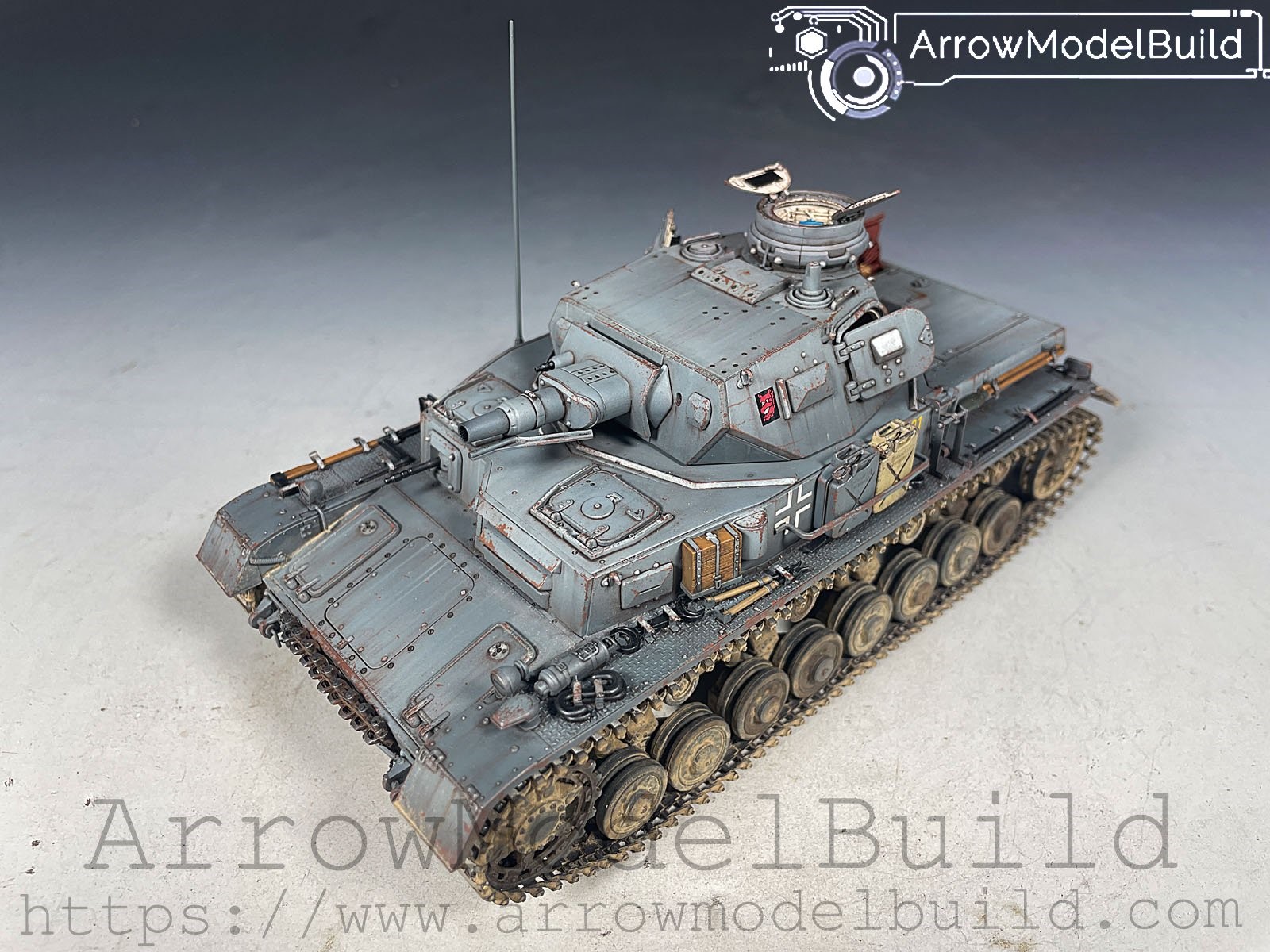 Picture of AeroModelBuild Panzer IV Ausf. D Built & Painted 1/35 Model Kit