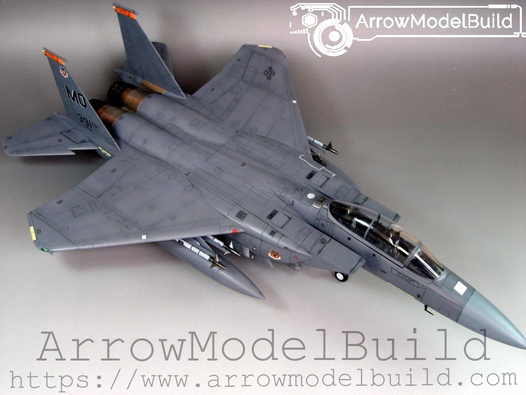Picture of AeroModelBuild F-15E Fighter Bomber Built & Painted 1/48 Model Kit