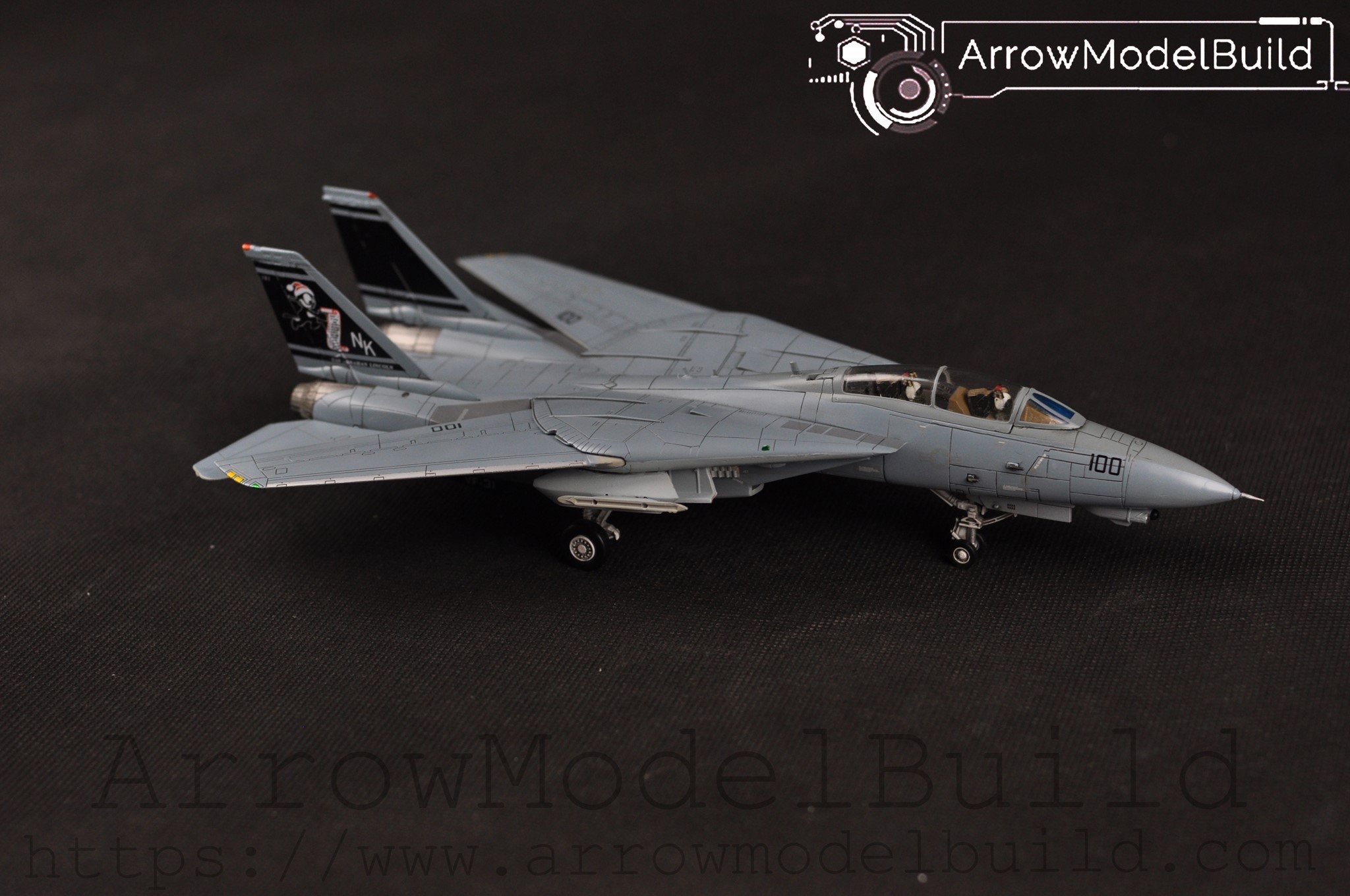 Picture of AeroModelBuild F-14 VF-31 Tomcat Squadron Version 2 Built & Painted 1/72 Model Kit