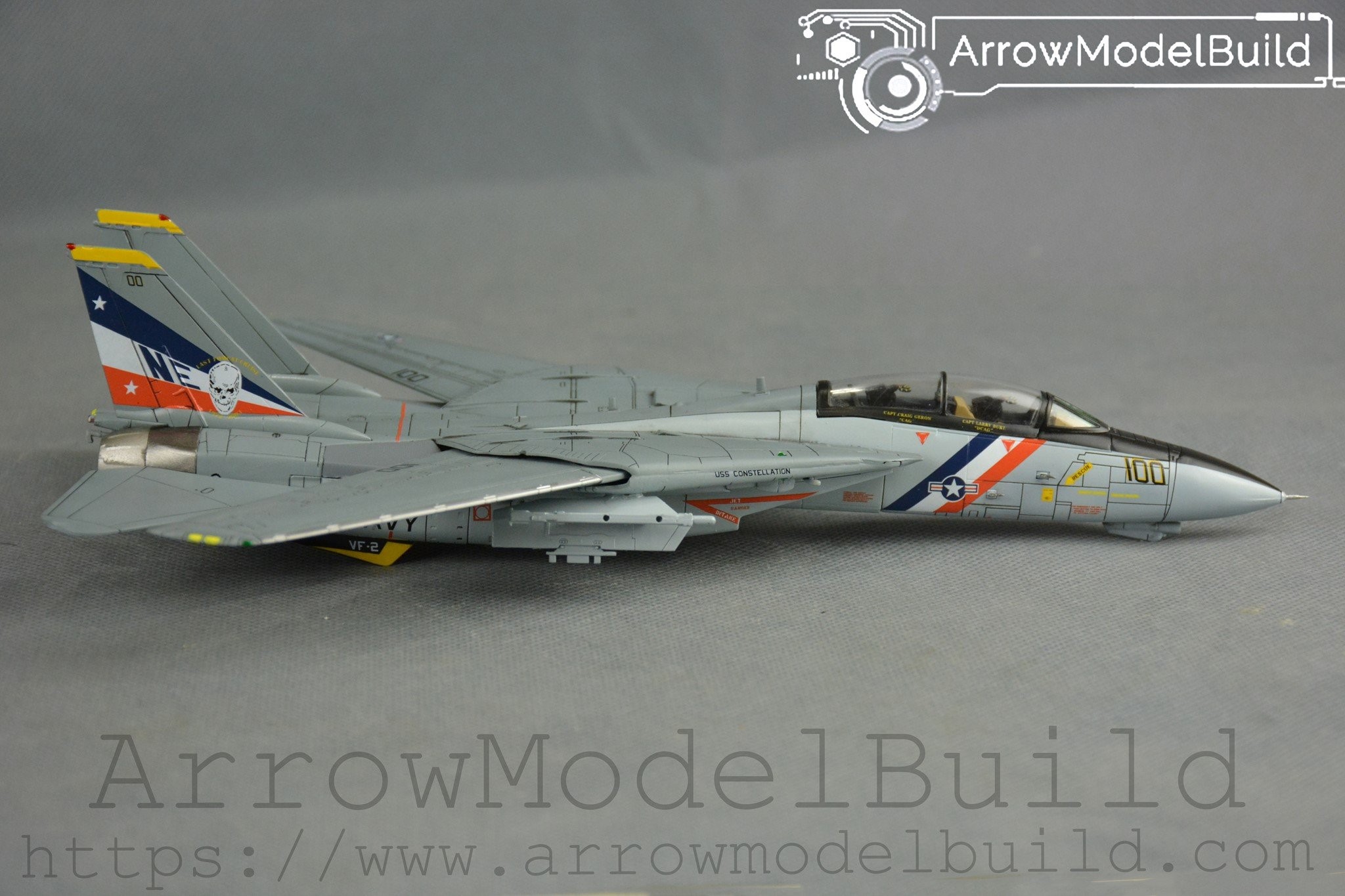 Picture of AeroModelBuild F-14 VF-2 CAG Built & Painted 1/72 Model Kit