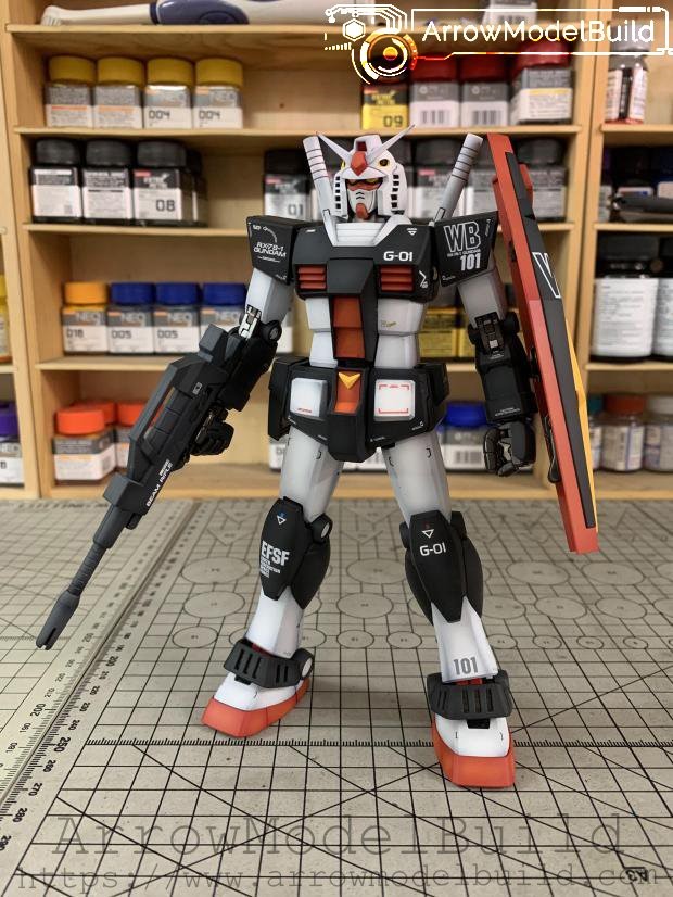 Picture of AeroModelBuild RX-78-1 Gundam Prototype Built & Painted MG 1/100 Model Kit
